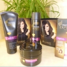 Swatch de aloe2 : Expert age defy, Pantene pro-v