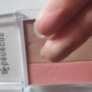 Swatch de Tessieranna : Natural fresh bronzing duo, Benecos