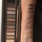 Swatch de mademoiselleloula : Naked 2  Basics Palette, Urban Decay