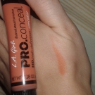 Swatch de satine04100 : HD Pro Conceal - Corrector Orange, L.A. Girl