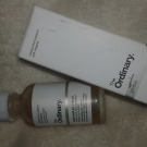 Swatch de satine04100 : Lactic acid 5%  HA 2%, The ordinary