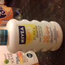 Swatch de Mimille15 : Pure et sensitive Soin Protecteur SPF 50, Nivea