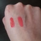 Swatch de Sa-ku-rah : Double Touch Lipstick, Kiko