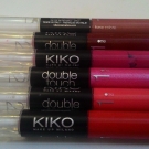 Swatch de Sa-ku-rah : Double Touch Lipstick, Kiko