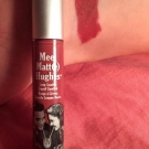 Swatch de Le pot de peinture : Meet Matt(e) Hughes? Long Lasting Liquid Lipstick, theBalm