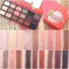 Swatch de Louisem9 : Sweet Peach Palette de fards à paupières, Too Faced