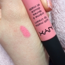 Swatch de Agatha122 : Soft matte lip cream, NYX