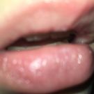 Swatch de Léa lastar : Lip volume, Kiko