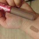 Swatch de leil.planchot : Velvetines Matte Lipstick, Lime Crime
