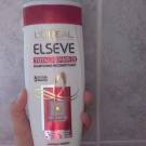 Swatch de Mariie PTK : Elseve Total Repair 5 Shampooing, L'Oréal Paris