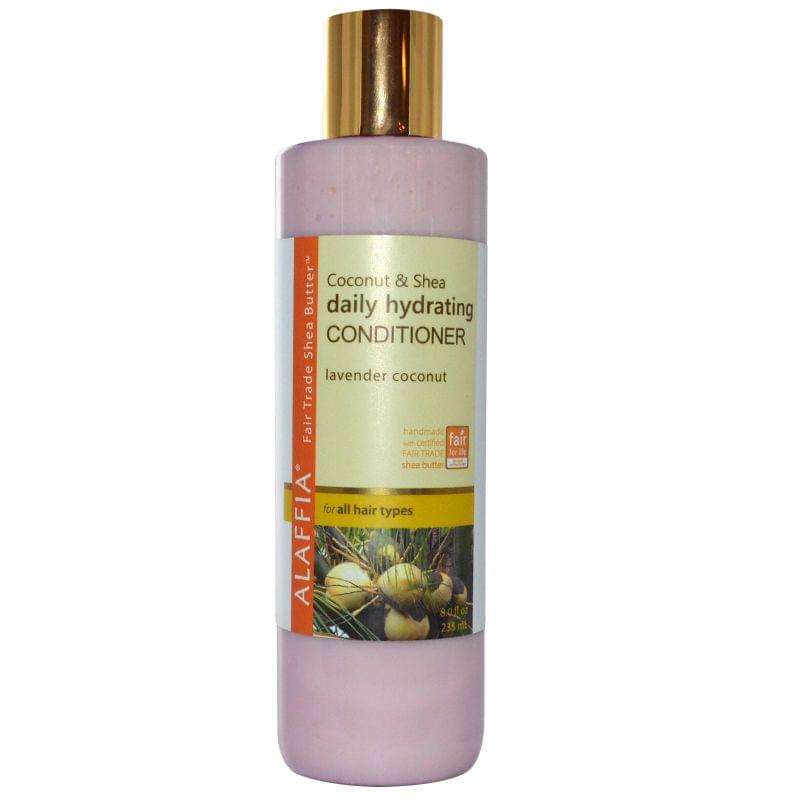 Virgin Coconut & Shea Daily Hydrating Conditioner, Alaffia - Infos et avis