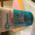 Swatch de Anais.beautyy : Nettoyant 3 en 1 Skin active, Garnier