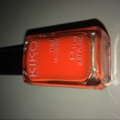 Swatch de Test911 : Nail lacquer - Vernis action fortifiante et durcissante, Kiko