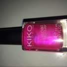 Swatch de Test911 : Nail lacquer - Vernis action fortifiante et durcissante, Kiko