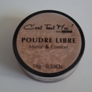 Swatch de margotlussiez : Poudre Libre Matité & Confort n°02 Moyen, Miss Europe