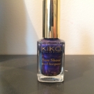 Swatch de CamilleCh29 : Nail lacquer - Vernis action fortifiante et durcissante, Kiko