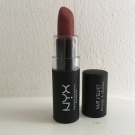 Swatch de lenadfrt : Matte Lipstick, NYX