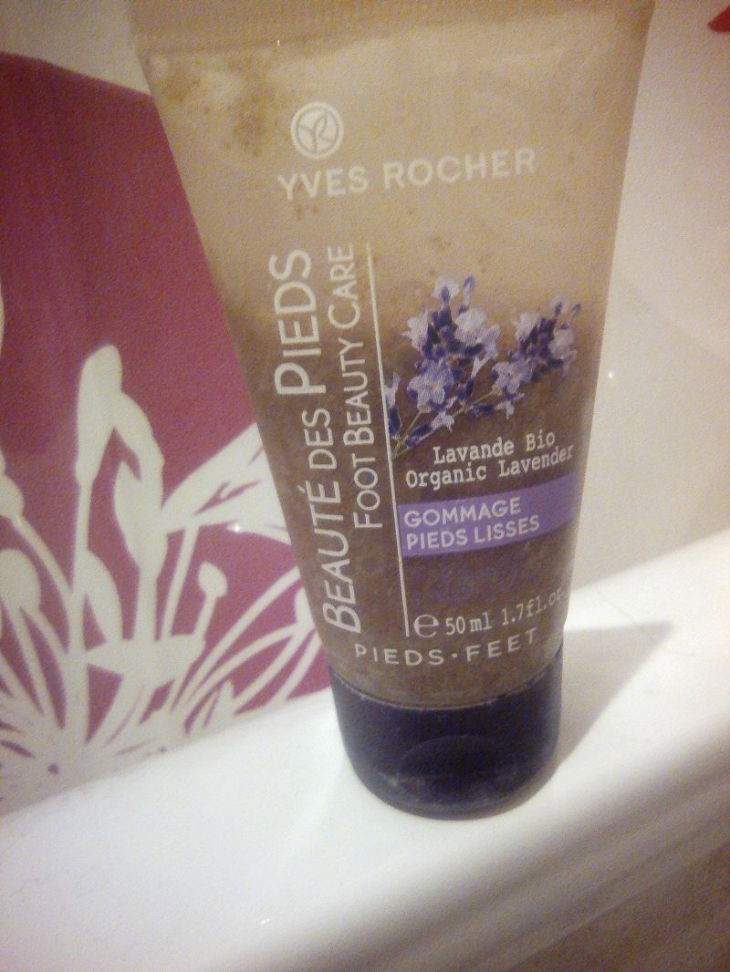 yves rocher gommage pieds - gommage abricot yves rocher