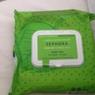 Swatch de clara_bernard_ : Lingettes démaquillantes et exfoliantes, Sephora