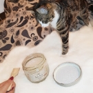 Swatch de gossybell : Gommage aux sels de la Mer Morte, Sabon