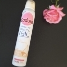 Swatch de Stephy22100 : Deodorant micro talc Douceur de lait, Cadum