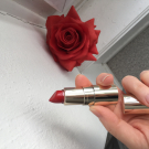 Swatch de  : Joli Rouge, Clarins