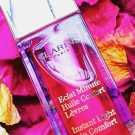 Swatch de brunette_et_coquette : Eclat Minute Huile Confort Lèvres, Clarins