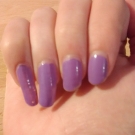 Swatch de Saphyra : Nail lacquer - Vernis action fortifiante et durcissante, Kiko