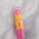 Swatch de Saphyra : Baby Lips Baume à Lèvres Teinté, Maybelline New York