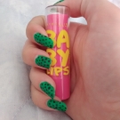 Swatch de Saphyra : Baby Lips Baume à Lèvres Teinté, Maybelline New York