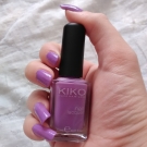 Swatch de Saphyra : Nail lacquer - Vernis action fortifiante et durcissante, Kiko