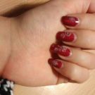 Swatch de Saphyra : Nail lacquer - Vernis action fortifiante et durcissante, Kiko