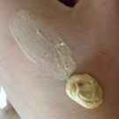 Swatch de Hono1604 : Gommage Gourmand Abricot, Yves Rocher