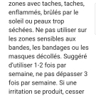 Swatch de Zeyno : Nettoyant point noir, Beauty formulas