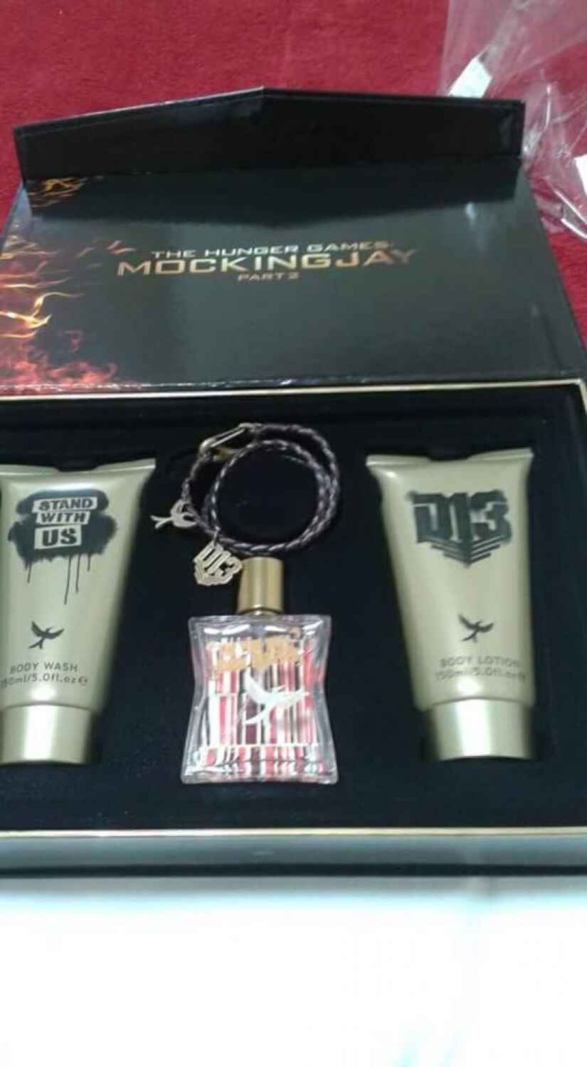 Coffret gel douche et lait hydratant, Hunger games - Infos et avis