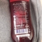 Swatch de clocloe285 : Gel douche Cranberry Myrtille - Manava de Leclerc Marque Repère, Manava