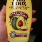 Swatch de clocloe285 : Après Shampoing Crème Riche Huile d'avocat et karité, Garnier