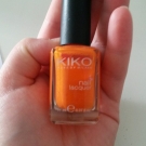 Swatch de clocloe285 : Nail lacquer - Vernis action fortifiante et durcissante, Kiko
