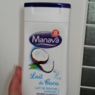 Swatch de clocloe285 : Lait de douche hydratant au lait de Coco, Manava