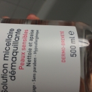 Swatch de Nanalas : Créaline H2O Solution Micellaire Démaquillante, Bioderma