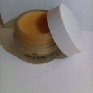 Swatch de Natty : Baume Lèvres Ultra Nourrissant Rêve de Miel, Nuxe