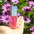 Swatch de cmllgnsln : Eclat Minute Huile Confort Lèvres, Clarins