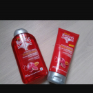 Swatch de Onneparlepaslabouchepleine : Après-Shampooing Eclat Couleur - Pulpe de Grenade & Huile d'Argan par Le Petit Marseillais, Le Petit Marseillais