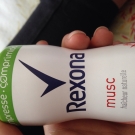 Swatch de mayouko24 : Spray Rexona Musc, Rexona