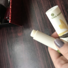 Swatch de mayouko24 : Baume Lèvres Vanille, Yves Rocher