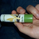 Swatch de mayouko24 : Baume Lèvres Vanille, Yves Rocher