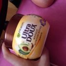 Swatch de mayouko24 : Masque Nutrition Intense Huile d'Avocat et Beurre de Karité Ultra Doux, Garnier