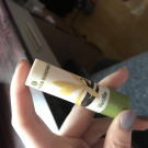 Swatch de mayouko24 : Baume Lèvres Vanille, Yves Rocher