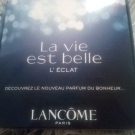 Swatch de Alison : La Vie est Belle Eau de parfum, Lancôme