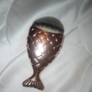 Swatch de Alison : Fish brush, MakeupBrushesArt